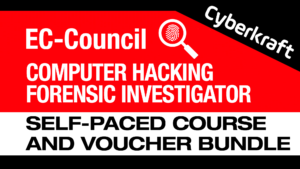 CHFI self-paced course and voucher bundle