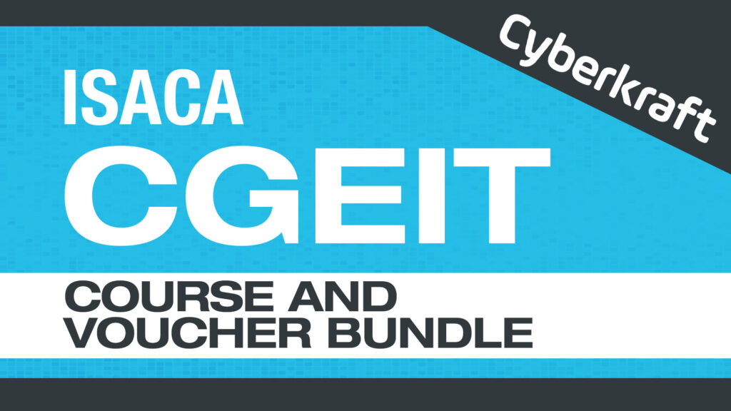 ISACA CGEIT Course and Voucher Bundle