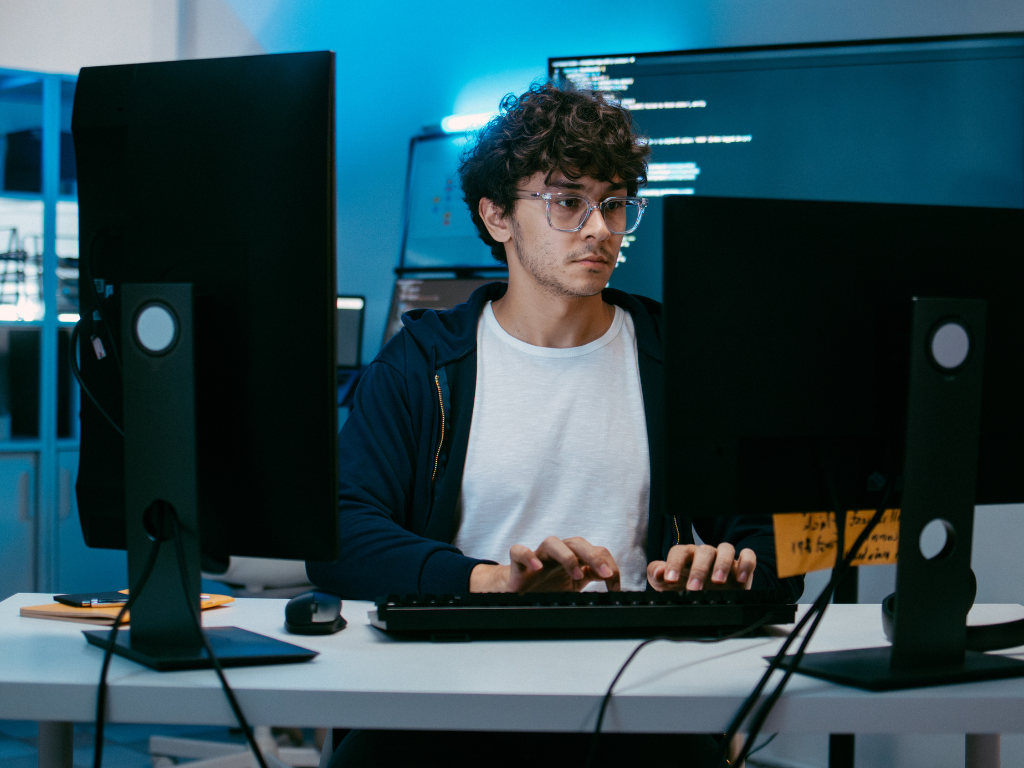 Young IT professional
