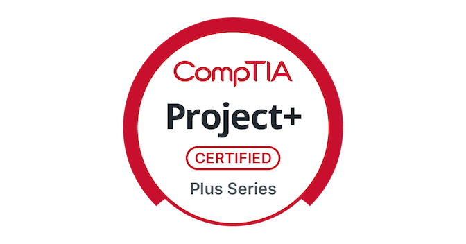 CompTIA Project+ Logo Graphic